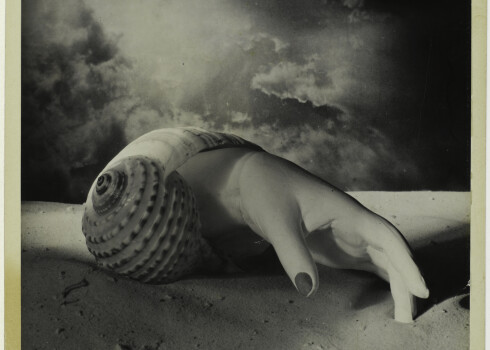 Дора Маар. Рука, выходящая из ракушки под грозовым небом, 1934