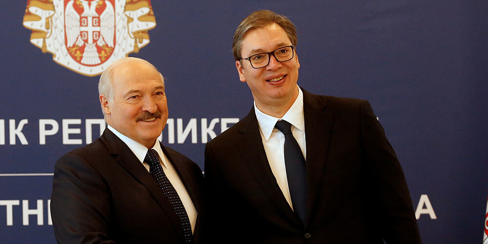 "Jūs to nenožēlosiet," Lukašenko aicina Serbiju uz ciešāku sadarbību ar Krievijas vadīto ekonomisko bloku