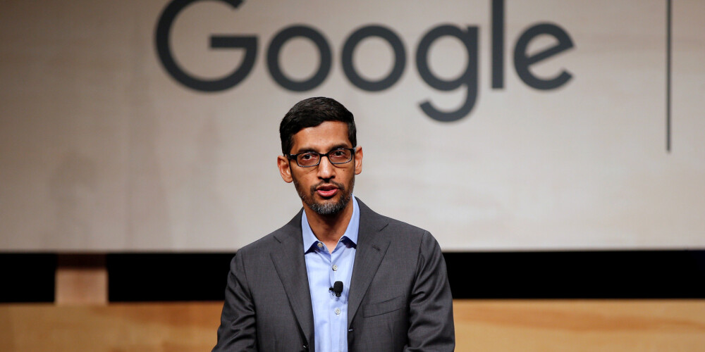 "Google" vadītājs Sundars Pičajs kļūs par māteskompānijas "Alphabet" vadītāju