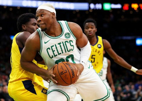 Francijas basketbolists Geršons Jabusele divas iepriekšējās sezonas pārstāvēja NBA klubu Bostonas "Celtics".