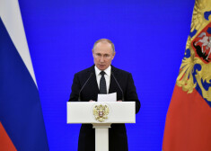 Putins par nekaunīgiem meliem nosauc Eiropas viedokli par Molotova-Rībentropa paktu