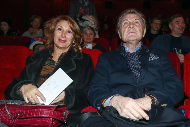 Лев Лещенко с супругой Ириной