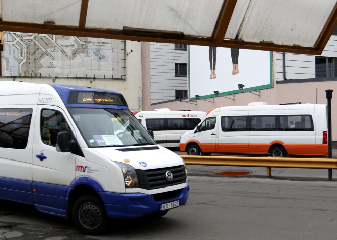 No 1. janvāra tiks efektivizēti minibusu un ekspresbusu maršruti un pārvietots maršrutu taksometru galapunkts