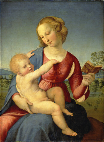 Мадонна с младенцем (Madonna Colonna), 1508