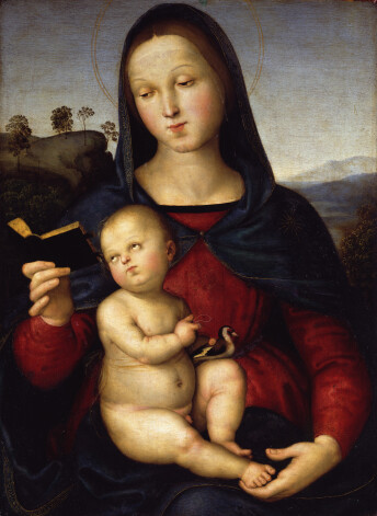 Мадонна с младенцем (Madonna Solly), 1502