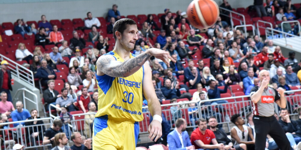 "Ventspils" basketbolisti Rakverē zaudē Umbraško vadītajai komandai