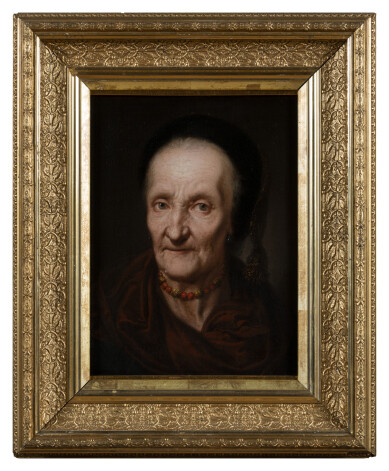 Балтазар Деннер. Портрет пожилой дамы, 1-я половина XVIII в.