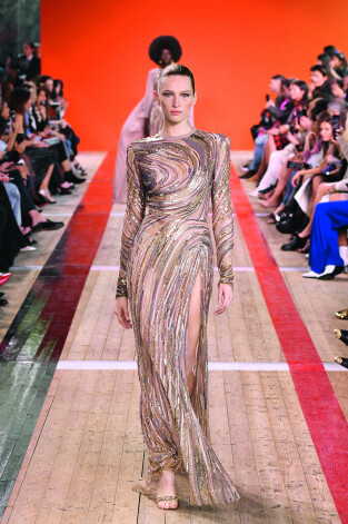 Elie Saab. Parīzes modes nedēļa, rudens/ ziema 2019