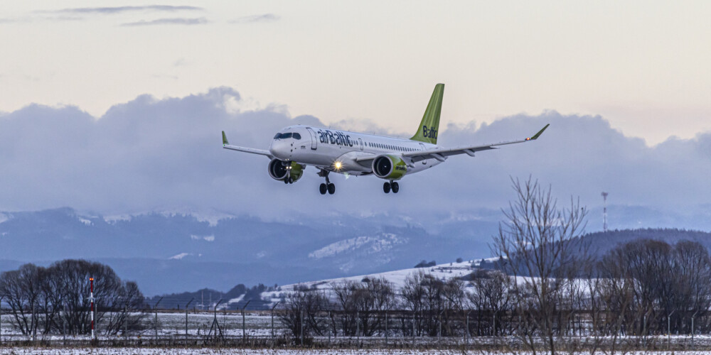 airBaltic назвала самые востребованные направления на зимние праздники