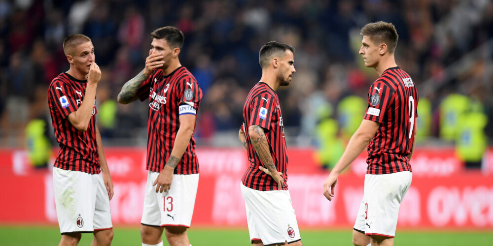 "AC Milan" piedzīvo smagāko sagrāvi pēdējā 21 gada laikā