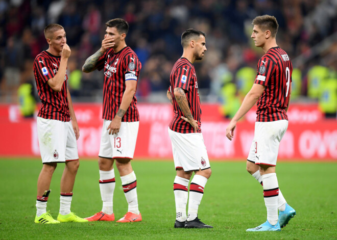 "AC Milan" piedzīvo smagāko sagrāvi pēdējā 21 gada laikā