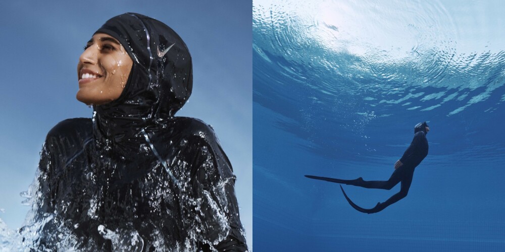 Sporta apģērbu gigants "Nike" prezentē pirmo hidžāba peldkostīmu līniju