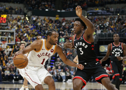 "Pacers" NBA aptur "Raptors" uzvaru skrējienu