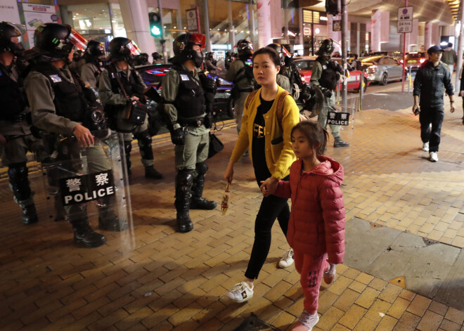 Honkongas protesti turpināsies arī jaunajā gadā