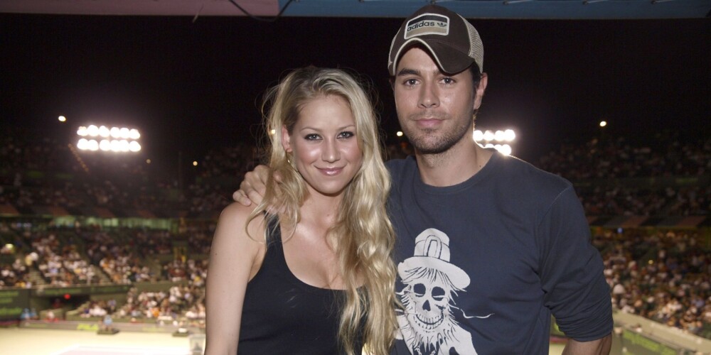 Anna Kurņikova un Enrike Iglesiass.