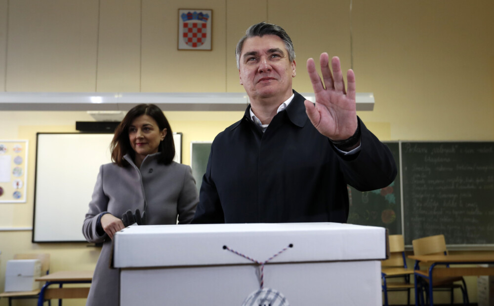 Horvātijas prezidenta vēlēšanās, visticamāk, uzvarējis ekspremjers Milanovičs
