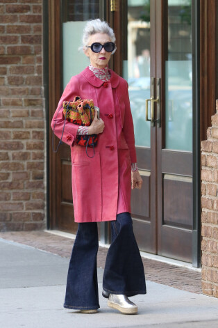 Linda Rodina Ņujorkas ielās.