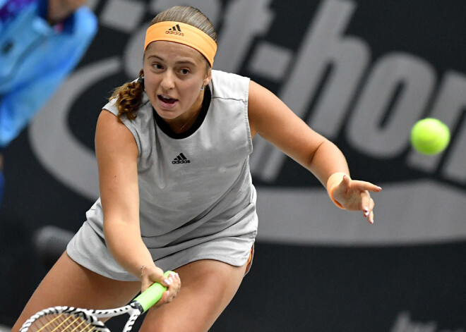 Ostapenko pēc izlaistā turnīra aizvien plāno piedalīties "Australian Open"