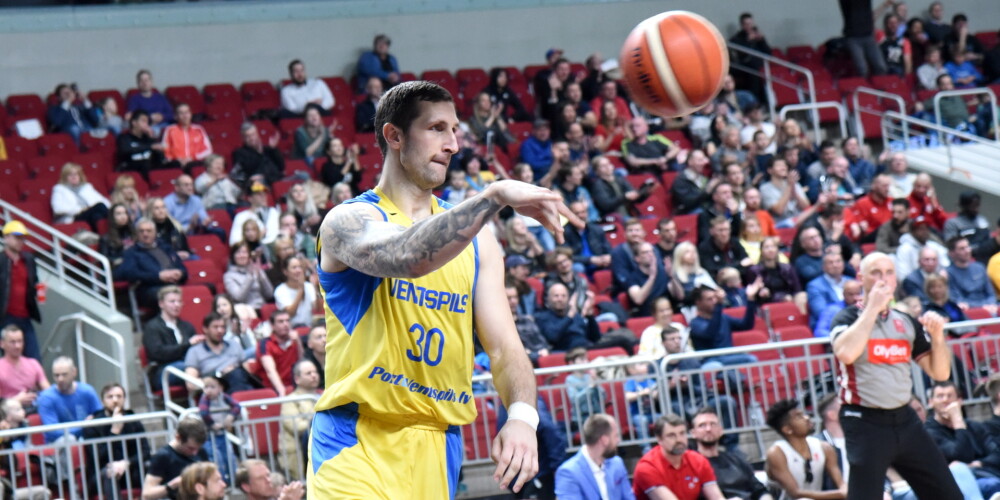 BK "Ventspils" spēlētājs Ronalds Zaķis