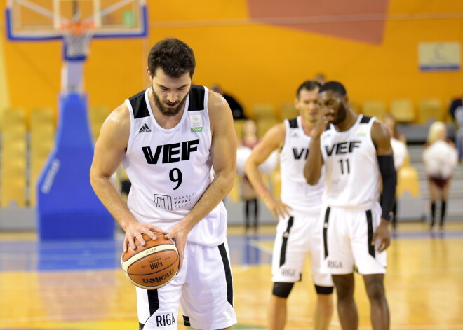 "VEF Rīga" basketbolistiem neizdodas atspēlēties, piedzīvojot kārtējo zaudējumu FIBA Čempionu līgā