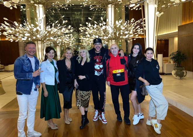 Валерия, Пригожин и Киркоров вместе провели время в Дубае