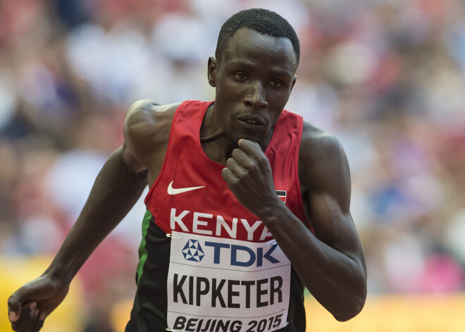 Kenijas skrējējs Kipketers tiek turēts aizdomās par antidopinga noteikumu neievērošanu