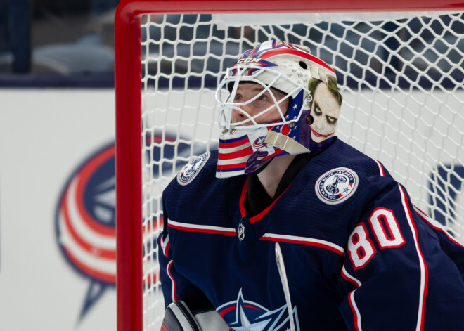 Matīss Kivlenieks izsaukts atpakaļ uz "Blue Jackets"