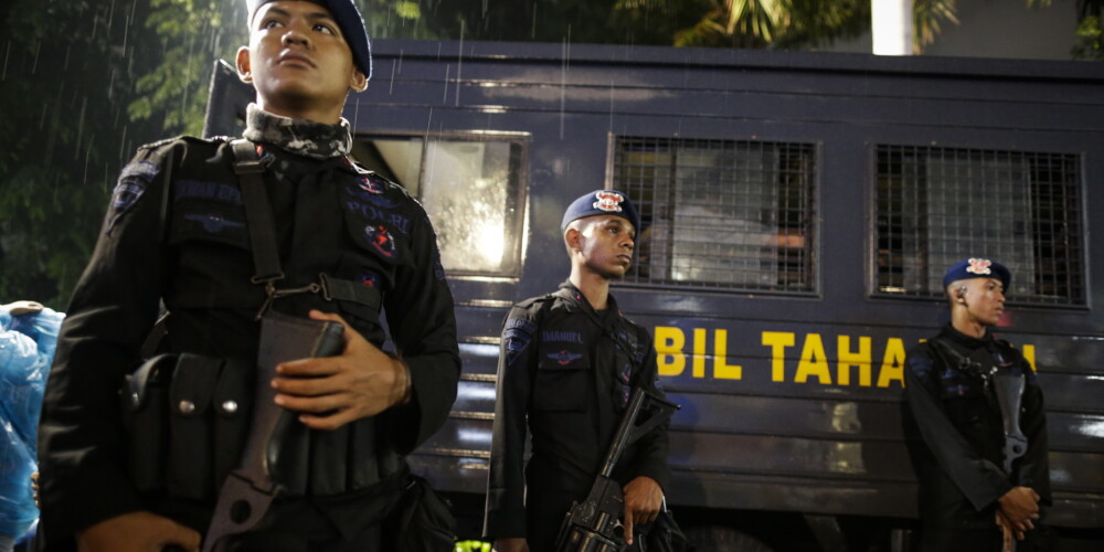 Indonēzijas policija aiztur "pasaules karali"