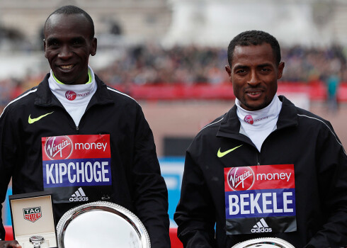 Londonas maratonā piedalīsies abi ātrākie skrējēji Kipčoge un Bekele