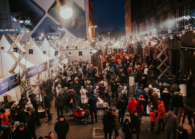 В субботу в Старой Риге пройдет фестиваль Riga Street Food