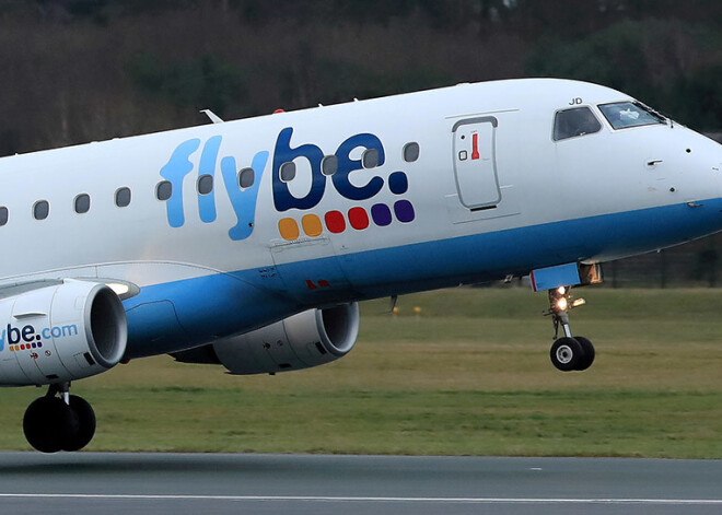 Britu aviokompānija "flybe" ved sarunas par iespējamu valsts aizdevumu