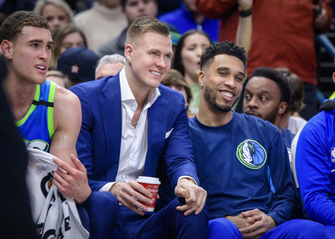 Kristaps Porziņģis nespēlēs arī šīs nakts mačā