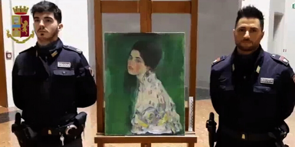 Itālijas muzejā atrasta nozagta Klimta glezna