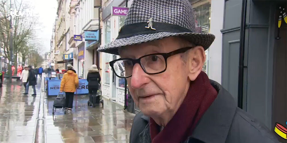 VIDEO: nejauša intervija ar vecu vīru kļūst par interneta hitu