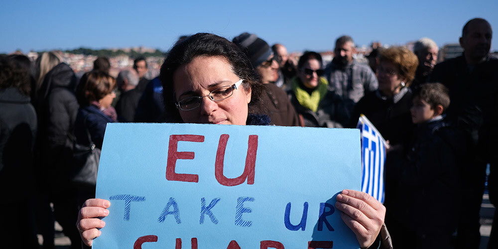 "Ļaudis tiek sadurti," Grieķu salu iedzīvotāji pieprasa nekavējoties aizvākt nelegālos imigrantus