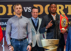 Mairis Briedis, Kalle Zauerlands un Juniels Doritikoss.
