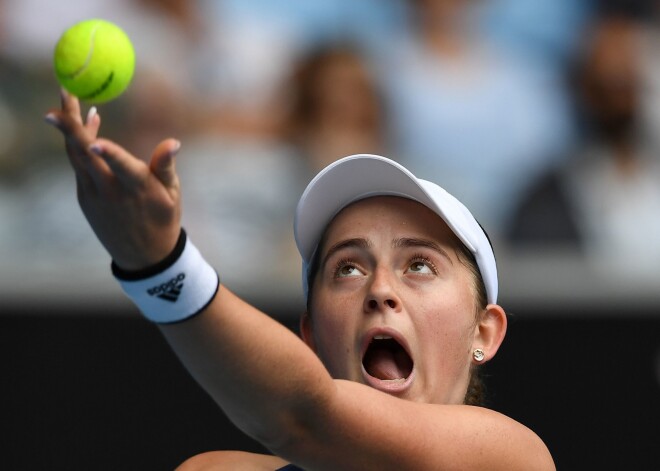 Ostapenko nepārvar Austrālijas atklātā tenisa čempionāta otro kārtu