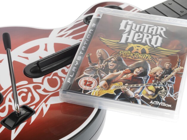 Aerosmith Guitar Hero simulator game