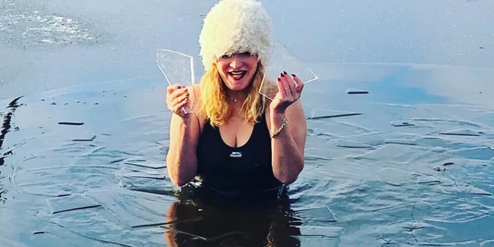 Lolita Neimane piepilda savu sapni un ielien ledainā ezerā