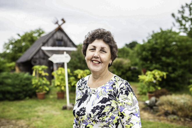 Čaklā, ašā un tiešā Anita Kontene.