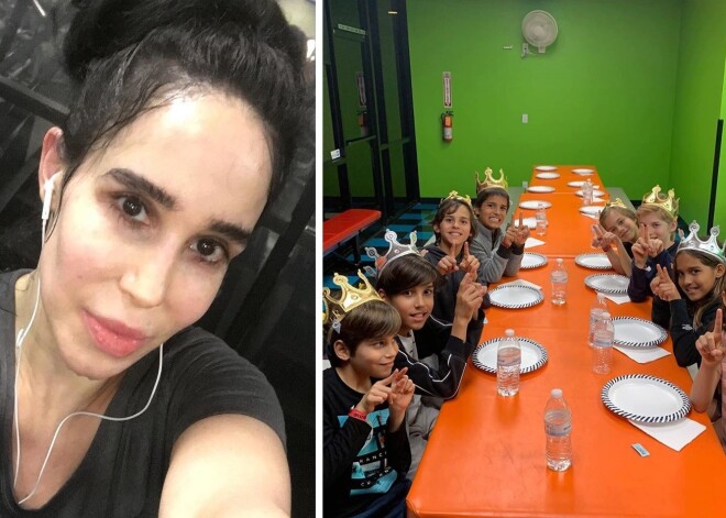 Восемь близнецов «октомамы» Нади Сулеман отпраздновали 11-летие