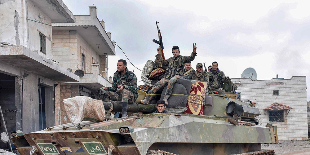 Sīrijas armija atguvusi kontroli pār Maarat en Nuumānu