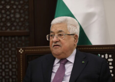 Palestīniešu pašpārvaldes prezidents Mahmuds Abass.