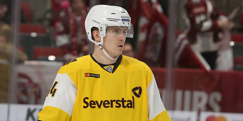 Ar Kuldas piespēli nepietiek "Severstaļ" uzvarai KHL čempionātā