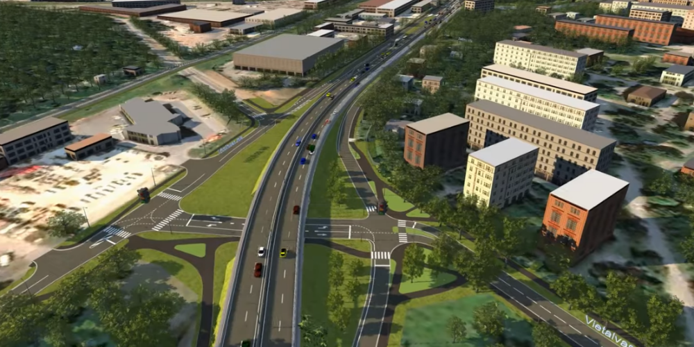 В Риге будут строить недостающий участок Восточной магистрали