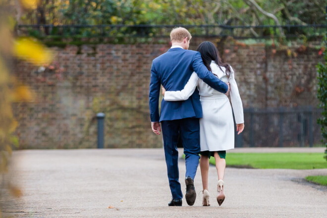 HRH Prince Harry and Ms Meghan Markle annouce their engagement, 27th November 2017