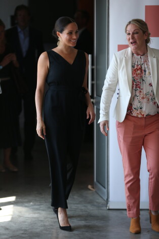 The Duke and Duchess of Sussex, Prince Harry and Meghan Markle, pictured attending a women founders/social entrepreneurs event at Woodstock Exchange in Cape Town, South Africa on September 25th 2019.