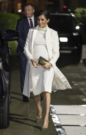 The Duke and Duchess of Sussex attending a Gala Performance of ? The Wider Earth? in support of the Queen?s Commonwealth Trust at the Natural History Museum .