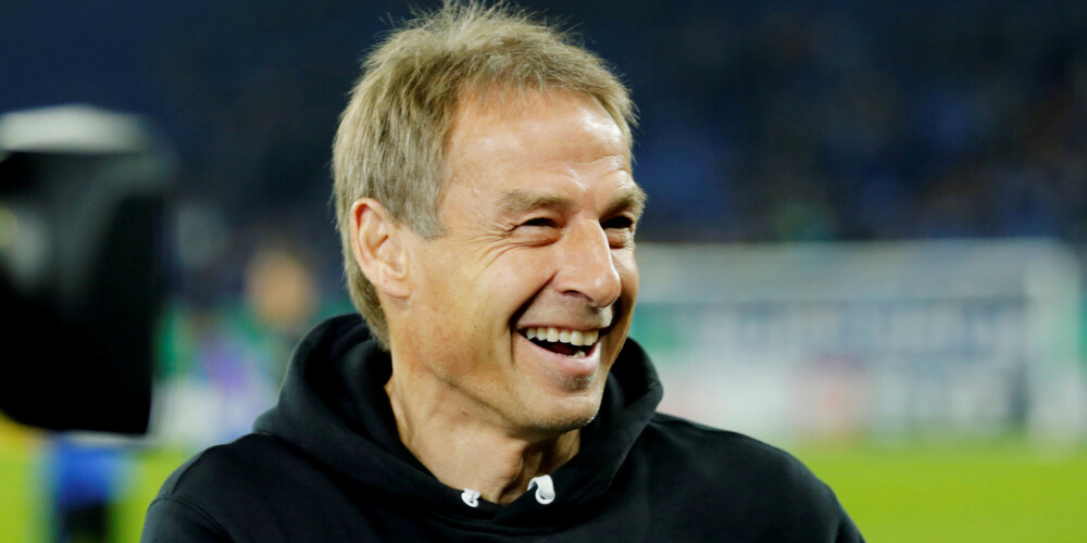 Klinsmans negaidīti atkāpjas no Berlīnes "Hertha" kluba galvenā trenera amata