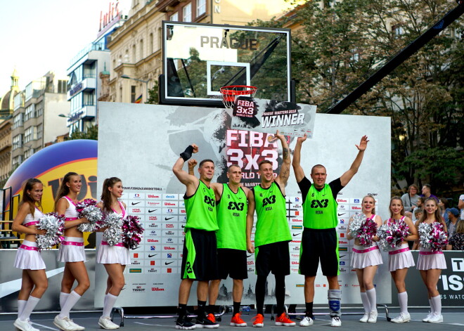 Ar virzību pretī olimpiskajam sapnim - Latvijas 3x3 basketbola izlase